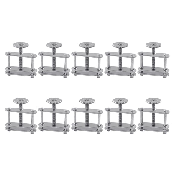10Pcs Flows Control Tubing Clamp Adjusted Swivels Screw Laboratory Pinch Valves Flows Control Hose Clamp for Laboratory