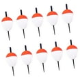 10Pcs Foam Fishing Float Bobber Hard Foam Buoys Sea Rock Fishing ...