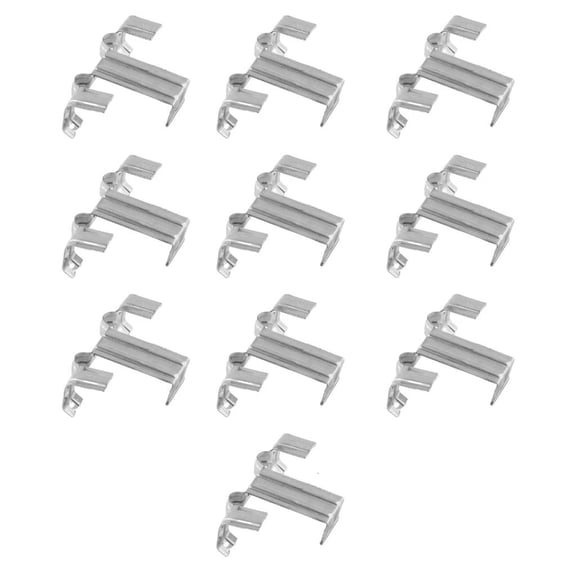 10Pcs Frame Clamp Rainwater Drainage Clip For Photovoltaic Maintenance
