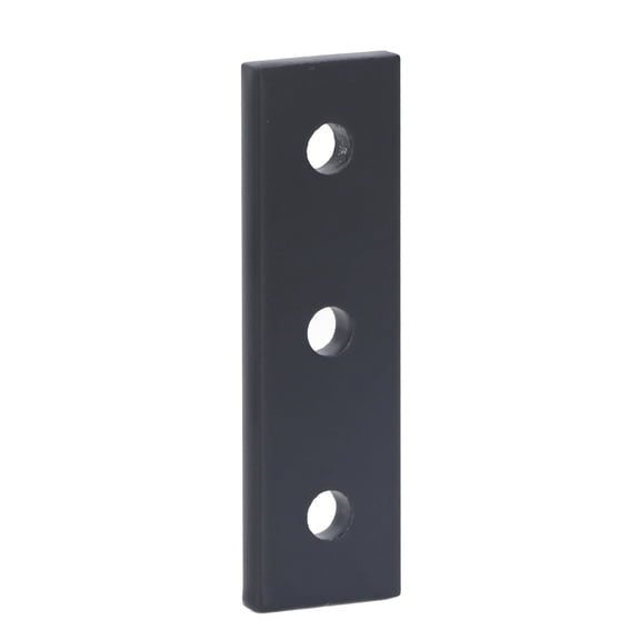 10Pcs Furniture Connecting Plate Robust Rust Proof Aluminium Alloy Straight Bracket Joint Board 2020 Heavy Duty Bracket For Industrial Mechanical Fasteners Home Improvement (2.36 inches / 6 cm)