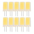 thumbnail image 1 of 10Pcs G4/G8 COB1909 LED Light Bulbs Non-Dimmable Silicone Lamp Lighting Fixtures(Warm White G4), 1 of 8