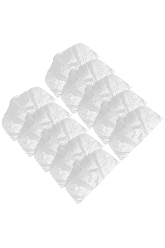10Pcs Garment Clothes Shoulder Covers Clear Clothing Protective Covers Clothes Shoulder Covers