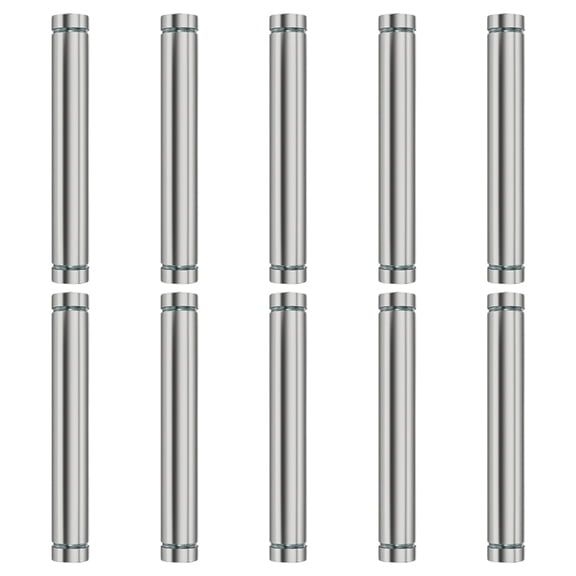 10Pcs Glass Fasteners Stainless Steel Advertising Standoffs Pin Nails Billboards Fixing Screws Hardware Easy to Install