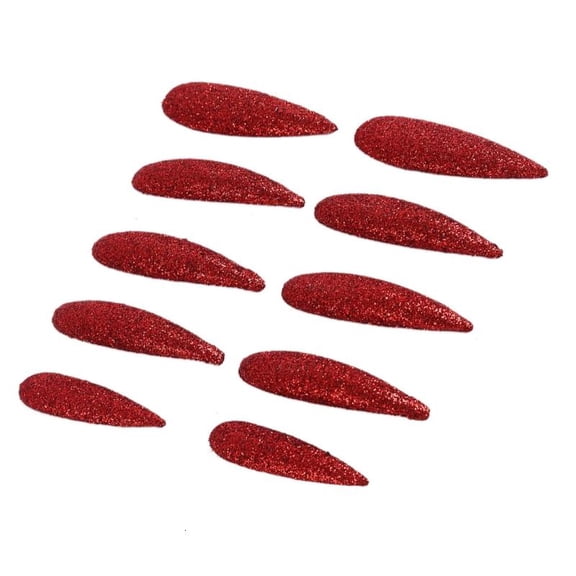 10Pcs Glittering Fingernails Finger Claws Nails Tip For Women 10Pcs Finger Claws Nails Tip Glittered Fingernails For Women 10Pieces Fingernails Finger Claws Nails Tip Women Nails Tip