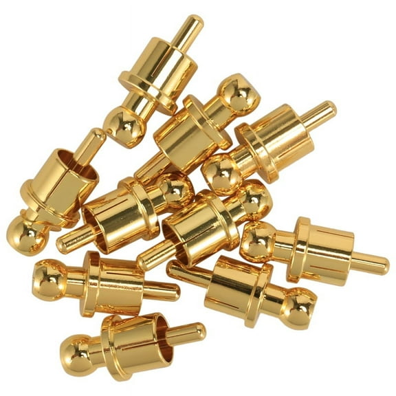 10Pcs Gold Plated Plug Cap Short-Circuit Socket