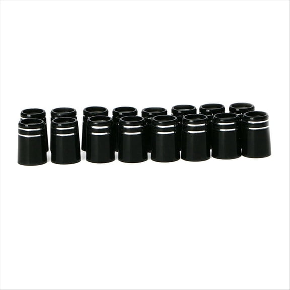 10Pcs Golf Ferrules With Double Chrome Ring, 9.5x19x13.6mm Replacement Accessories for Driver Fairway Wood Iron