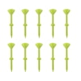 thumbnail image 1 of 10Pcs Golf Tees Plastic Non Limiting Nails Holders, Low Resistance Golf Accessories Durable Pe Plastic Tees for Stable Shooting and Portable Golf Course Use Blue Green White, 1 of 6
