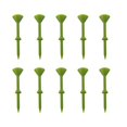 thumbnail image 1 of 10Pcs Golf Tees Plastic Non Limiting Nails Holders, Low Resistance Golf Accessories Durable Pe Plastic Tees for Stable Shooting and Portable Golf Course Use Blue Green White, 1 of 6