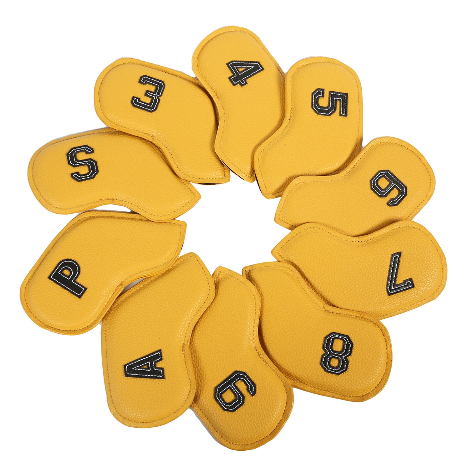 10Pcs Golfs Mallets Putter Headcover Golfs Club Head Covers Men Women Golfs Driver Golfs Club Covers Iron Headcover