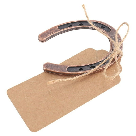 10Pcs Good Lucky Horseshoe Wedding Favors with Tags Gifts