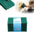 thumbnail image 1 of 10Pcs Green Scrubbing Pads,Green Scratch Pads,Green Scotch Brite Pads,Heavy Duty Scouring Pad,Dish Scrubber Reusable for Cleaning,Multipurpose Scrub Pads for Household Kitchen Dishes, 1 of 9