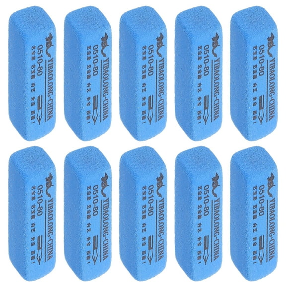10Pcs Guitar Cleaners Frets Polish Tools Guitar Strings Fret Polishing Cleaner Fret Polishing Eraser Cleaning Tool