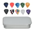 10Pcs Guitar Picks Boost Bass Portable Colorful Retro Cosmic Star Sky