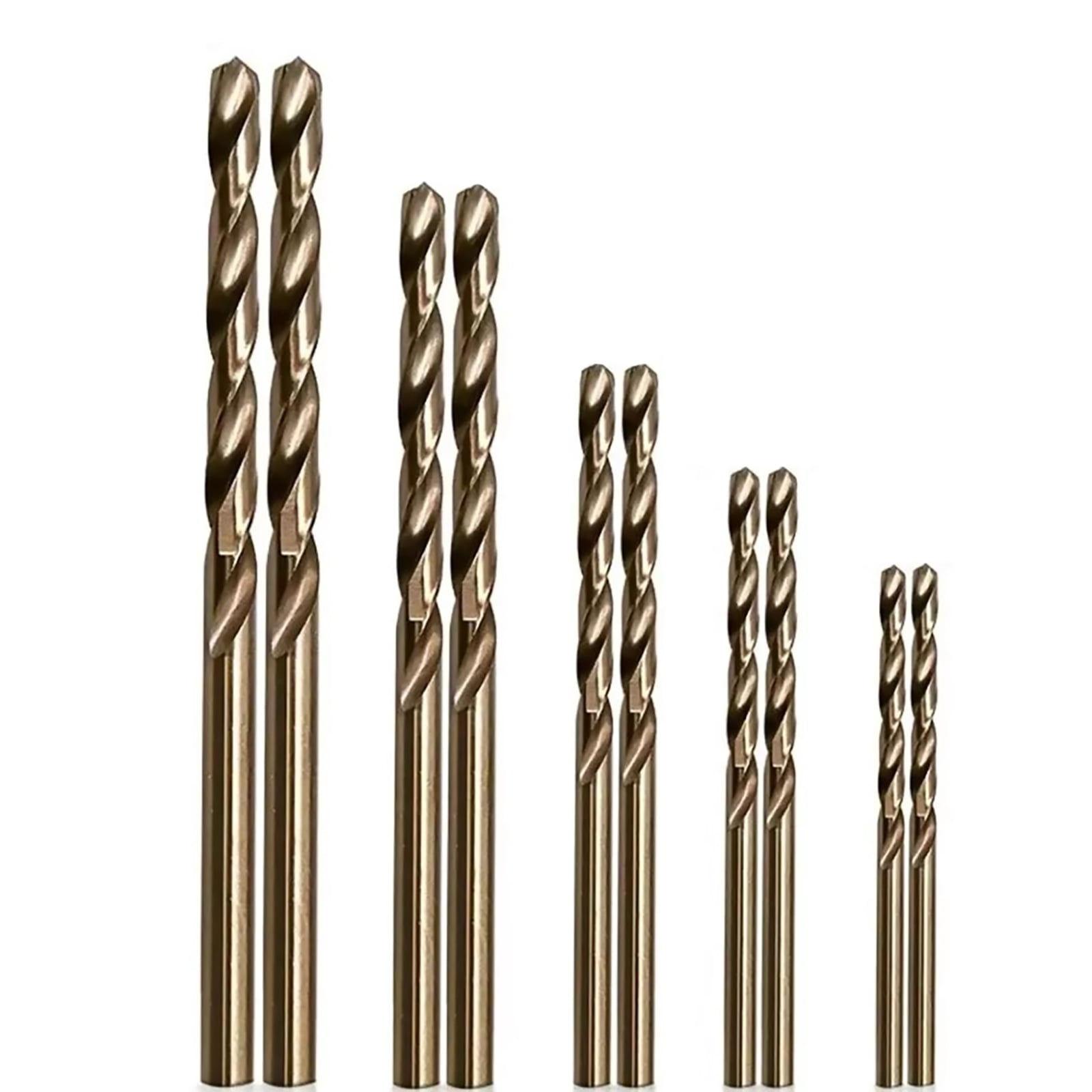 10Pcs HSS M35 Cobalt Drill Bit Set 1mm 1.5mm 2mm 2.5mm 3mm Drilling Bits Split Point For Steel Strong Hard Metal TAPDRA Spare Part