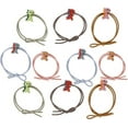 thumbnail image 1 of 10Pcs Hair Tie Bracelets for Women Girls Cute Cartoon Hair Ties Dinosaur Hair Accessory Girls Small Dinosaur Elastic Hair Band Animal Hair Ties Ponytail Holders, 1 of 7