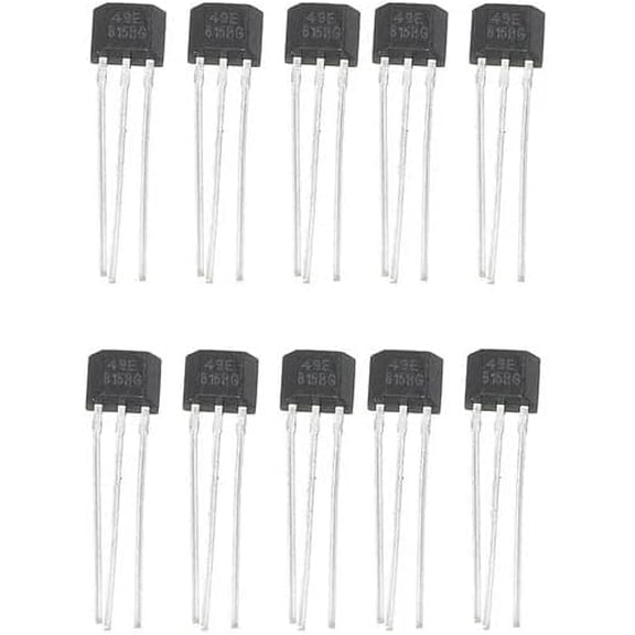 10Pcs Hall Element 49E Oh49E Ss49E Linear Sensor Hall Sensor Industrial Electrical Magnetic Detector$$Electrical
