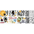 thumbnail image 1 of 10Pcs Halloween Bat Pumpkin Print Electrostatic Stickers For Window Glass Door, 1 of 6