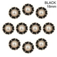 thumbnail image 1 of 10Pcs Handmade DIY Decoration Ornaments Sewing Accessories Needlework Shirt Buttons Pearl Buttons BLACK 18MM, 1 of 8