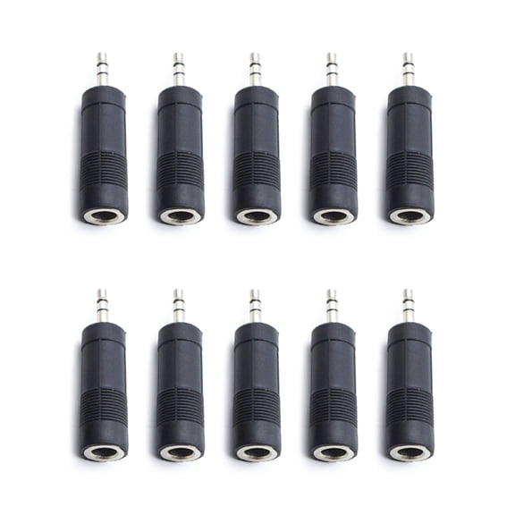10Pcs Headphone Adapter Jacks Headphone Jacks Adapter Sound Stereo Adapter Sound Plug Adapter Sound Jacks Plug Converter