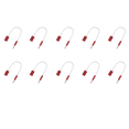 thumbnail image 1 of 10Pcs Headphone Converter 3.5mm Male to Type C Female Headphone Converter, Analog Headphone Converter Red, 1 of 5