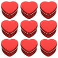 thumbnail image 1 of 10Pcs Heart Shaped Candy Box Valentines Day Gift Packing Box Small Chocolate Container, 1 of 7