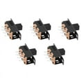 thumbnail image 1 of 10Pcs High Knob 6 Pin 3 Position DPDT Panel Slide Switch 0.5A 50V DC, 1 of 2