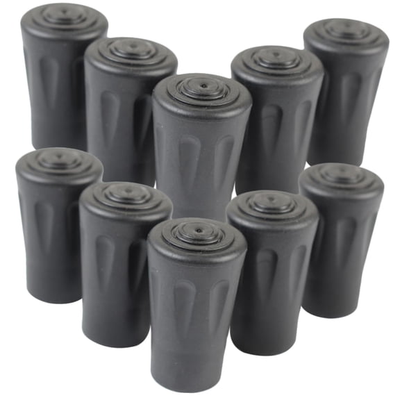 10Pcs Hiking Pole Rubber tip Hiking Cane Protector Hiking Stick Tips Climbing Cane Foot Cover Hiking Pole caps Trekking Poles