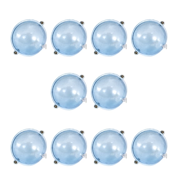 10Pcs Hollow Bubble Surfaces Floats Water Ball Bubble Floats Tackle Enduring