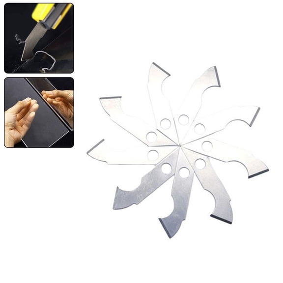 10Pcs Hook Blade PVC Acrylic Board Plastic Cutting Tool Replacement for Blades