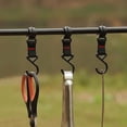 thumbnail image 1 of 10Pcs Hooks for Hanging, Coat Hooks, Nylon + ABS Outdoor Camping Tableware Hook to Ensure Maximum Strength and Durability, Versatile Clothes Hanging Hook for Hanging Towels, Cups, Cloths, Black, 1 of 7