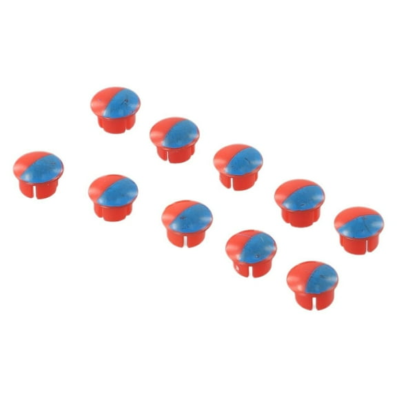 10Pcs Hot And Cold Indicate For Kitchen Bathroom Mixer Tap Suitable For 7Mm