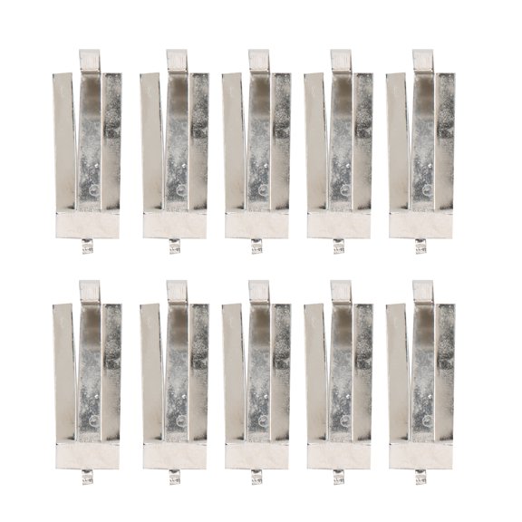 10Pcs Hot Bed Glass Platform Fix Clips Stainless Steel Clamp 3D Printer Accessories