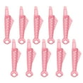 thumbnail image 1 of 10Pcs Household Fish Mouth Sewing Machine Needle Threader,Automatic Sewing Needle Threader Simple Needle Threader,Quick Sewing Machine Loop Easy Selfthread Needle Threaders Tool,Pink, 1 of 5