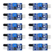 10Pcs IR Reflectance Sensors Obstacle Avoidance Module Tracing Sensors Tracing Module For Intelligent Car Robot