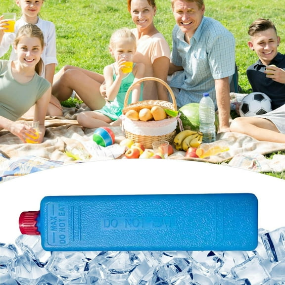 10Pcs Ice Crystal Box For Cooler! xqxayjr Ice Crystal Boxes For Cool Bags And Coolers, Reusable Long Lasting Freezer Blocks, Shock Cooler Small Ice Packs For Portable Air Conditioner And Fan, 16x4cm