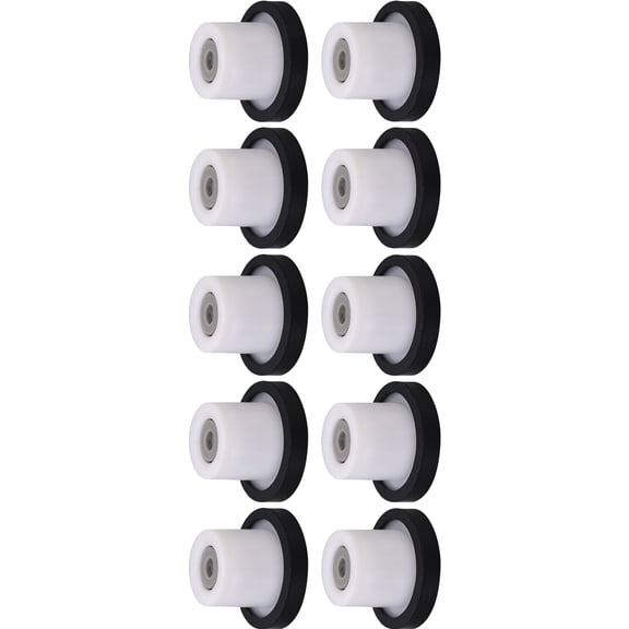10Pcs Inner Plug Check Valves Spool Plastics Inline Spring Check Valves Gardens Irrigation Water Pipe Adapter Fittings