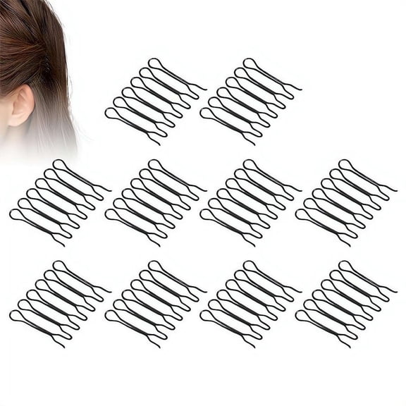 10Pcs Invisible Hair Clips, No Trace Hair Barrettes for Women, Back Head & Bangs Flyaway Hair Fixing Pins, Simple Minimal Hair Accessories