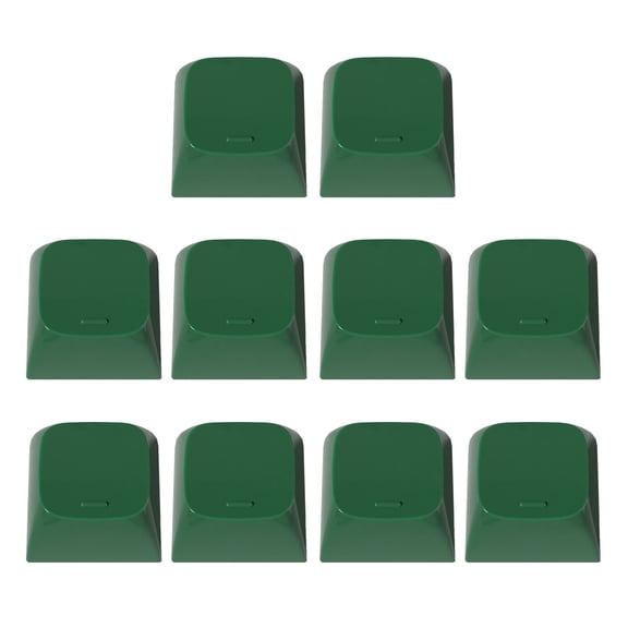 10Pcs Jelly Keycap for Mechanical Keyboards 1U XDA Profile Not Printed Keycap Set for Mechanical Keyboards