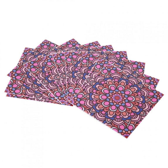 10Pcs Kitchen Bathroom Waterproof Non-Slip Floor Wall Tile Stickers Set Decoration 10x10cm