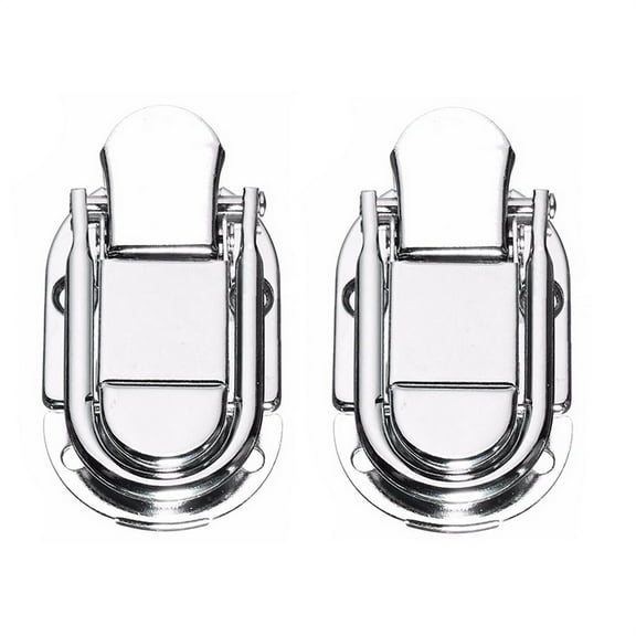 10Pcs Knot Nickel Drawbolt Closure Latch for Luggage Guitar Musical Trolley Case