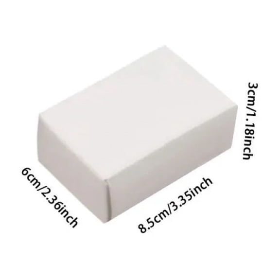10Pcs Kraft Paper Candy Box  Chocolate Soap Gift Packaging Boxes For Wedding Christmas Baby Shower