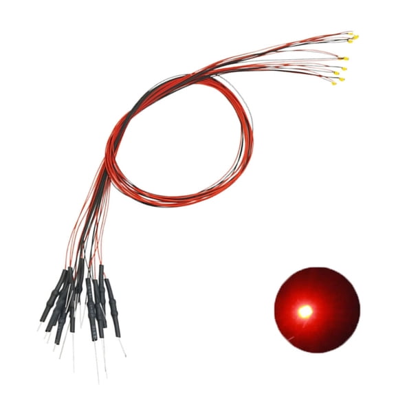 10Pcs LED Model Lighting Kits With 30CM Wire For Doll House Miniature Landscape And Architectural Model Project Display
