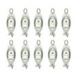 10Pcs LED Underwater Fishing Lure Light Eye Shape Deep Drop Underwater