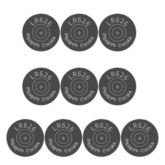 10Pcs LR626 AG4 377 177A SR626SW Lithium Button Coin Button Cell Batteries For Toy Clock Calculators