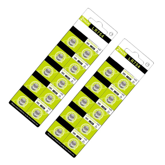 10Pcs LR754 Button Batteries Efficient Energy Output for Calculators Electronics