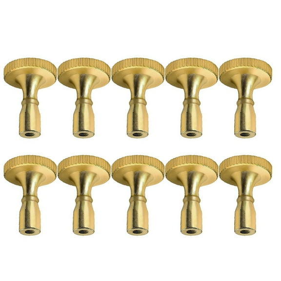 10Pcs Lamp Turn Knob Replacement Switches Standard Size Twist Switches Knobs Easy Lamp Switches Knob for Common Lamp