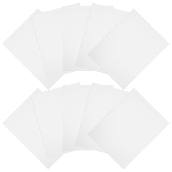 10Pcs Large White Foam Board Sheets for DIY Crafts and Cosplay Prop Decoration Projects