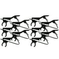 thumbnail image 1 of MERRYHAPY 10-Pack Black Microphone Lapel Clips Lightweight Plastic for Lab, Office, and, 1 of 6