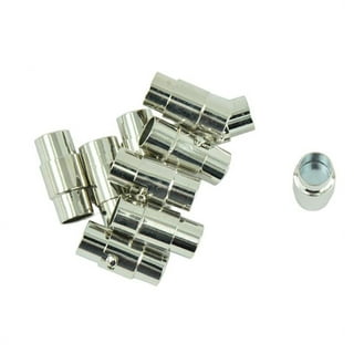 Sterling Silver 4.5 mm Magnetic Clasp Converter for Jewelry and Necklaces