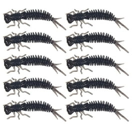 Charlie's Worms Baby Shad Soft Baits - 12 Pack Scented Paddle Tail Lures For Bass Fishing